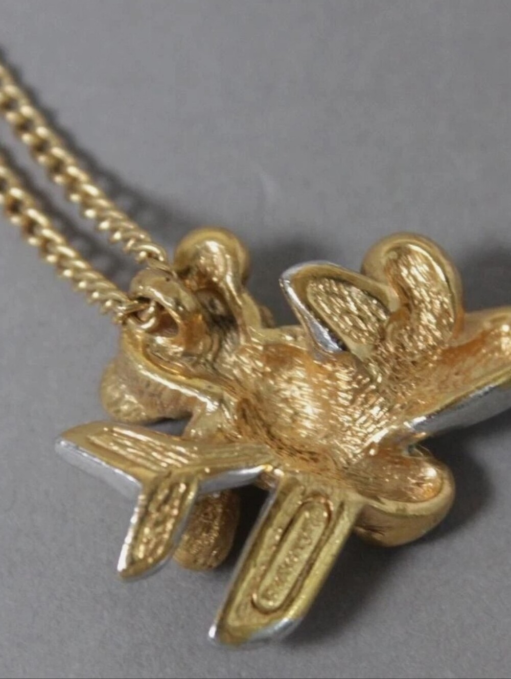 BURBERRYS Bear Plane Necklace 50th anniversary / Euc - Picture 5 of 7